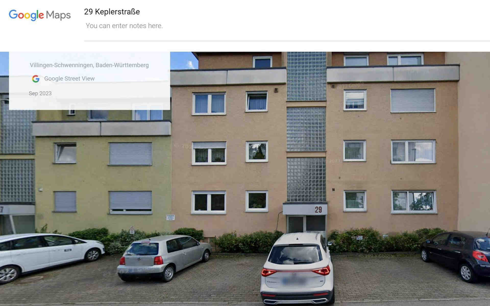 Súkromné parkovacie miesto v Schwenningene - Keplerstraße, 78054 Villingen-Schwenningen - Fotka 1 z 4