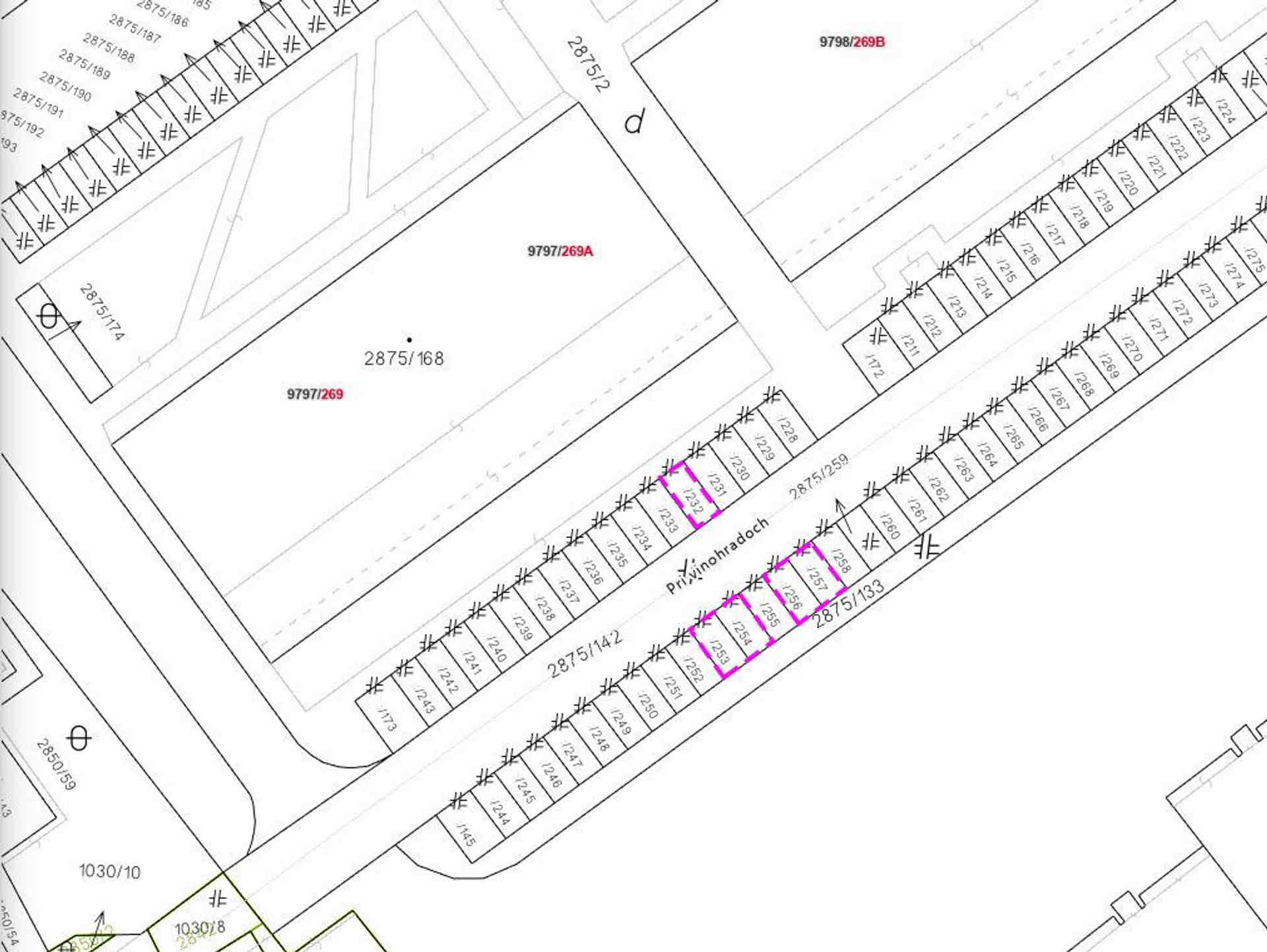 Prenájom vonkajšieho parkovacieho miesta Bratislava-Rača - Pri vinohradoch, 831 06 Bratislava - Fotka 4 z 7