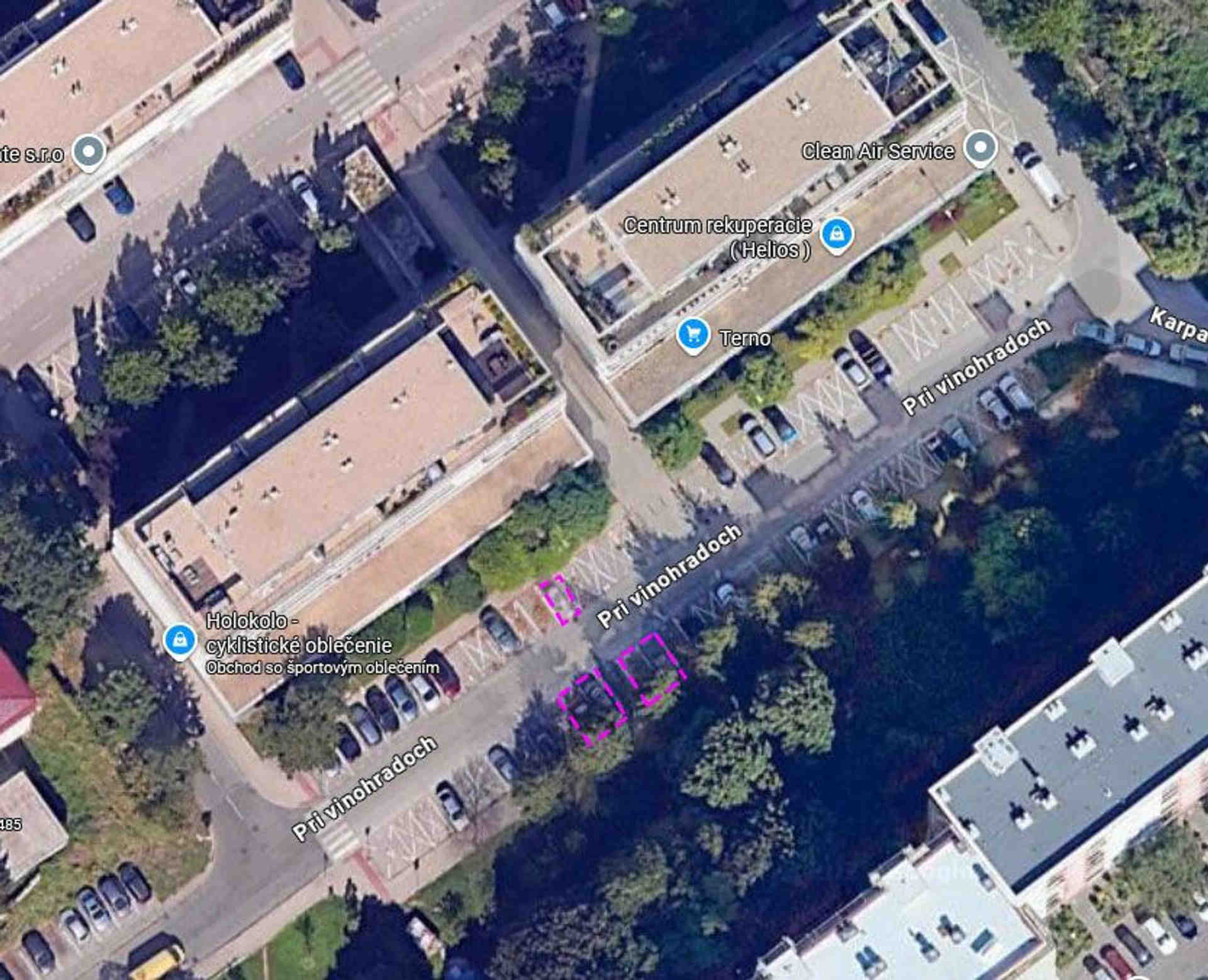 Prenájom vonkajšieho parkovacieho miesta Bratislava-Rača - Pri vinohradoch, 831 06 Bratislava - Fotka 3 z 7