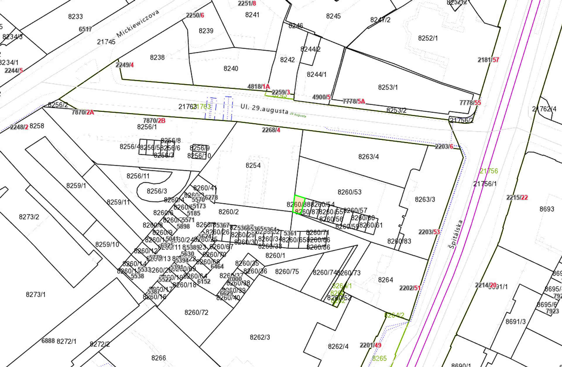 Vonkajšie parkovacie státie v Starom meste - 29. augusta, 811 07 Bratislava - Fotka 3 z 5