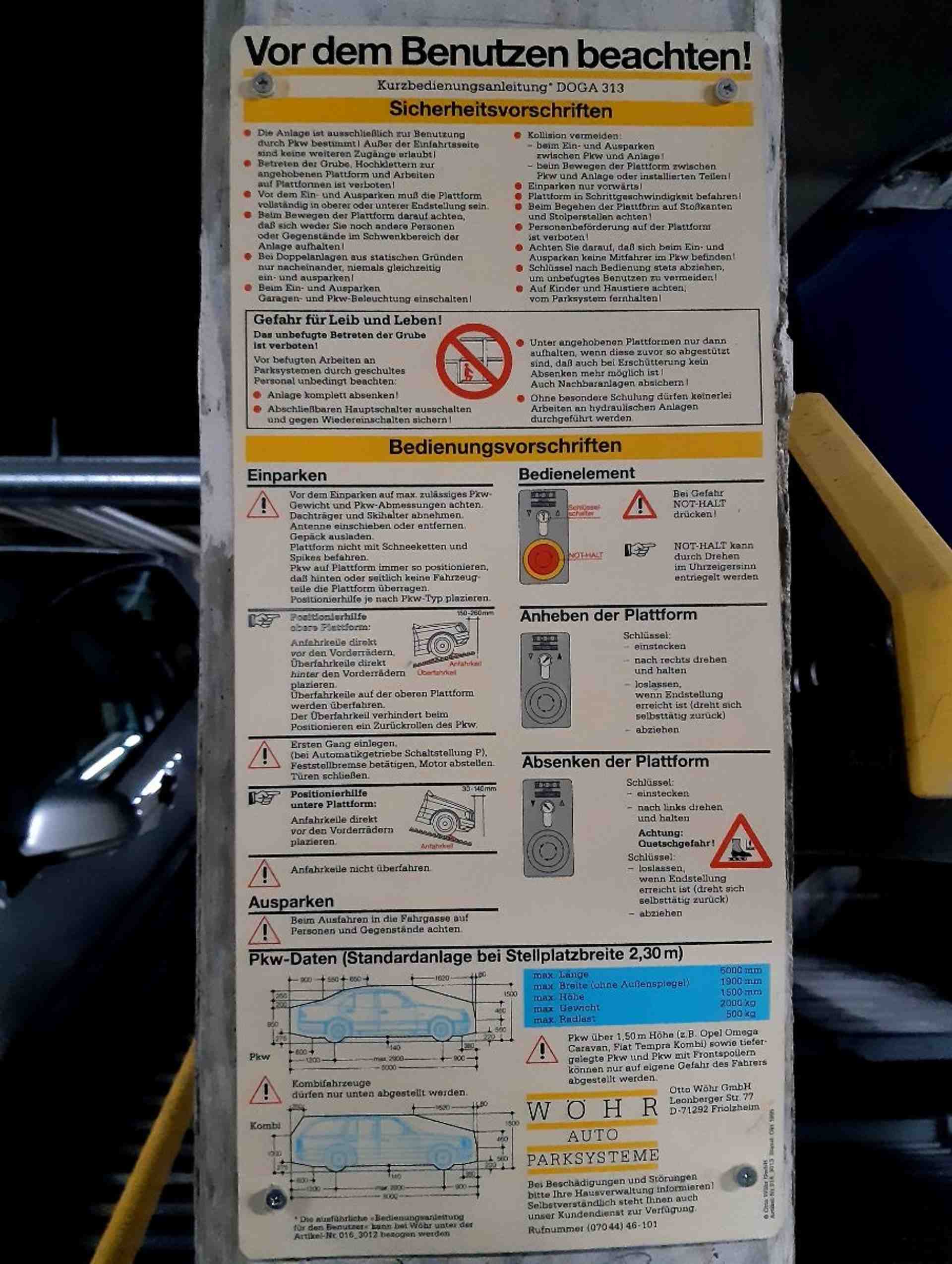Parking space for rent in a bright underground garage in Darmstadt - Heinestraße, 64295 Darmstadt - Photo 1 of 1