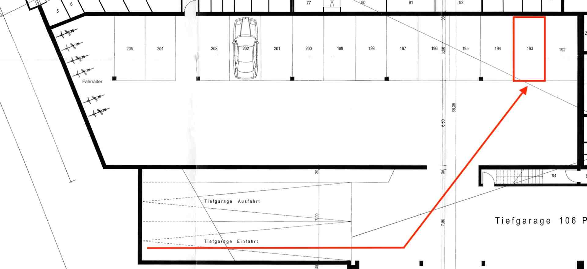 TG-Garagenstellplatz am Mittleren Ring sowie Auffahrt zur A8 - Ottobrunner Straße, 81737 München - Foto 4 von 5